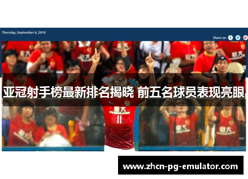 亚冠射手榜最新排名揭晓 前五名球员表现亮眼